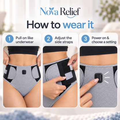 NovaRelief™ Menstrual Heat + Massage Wrap
