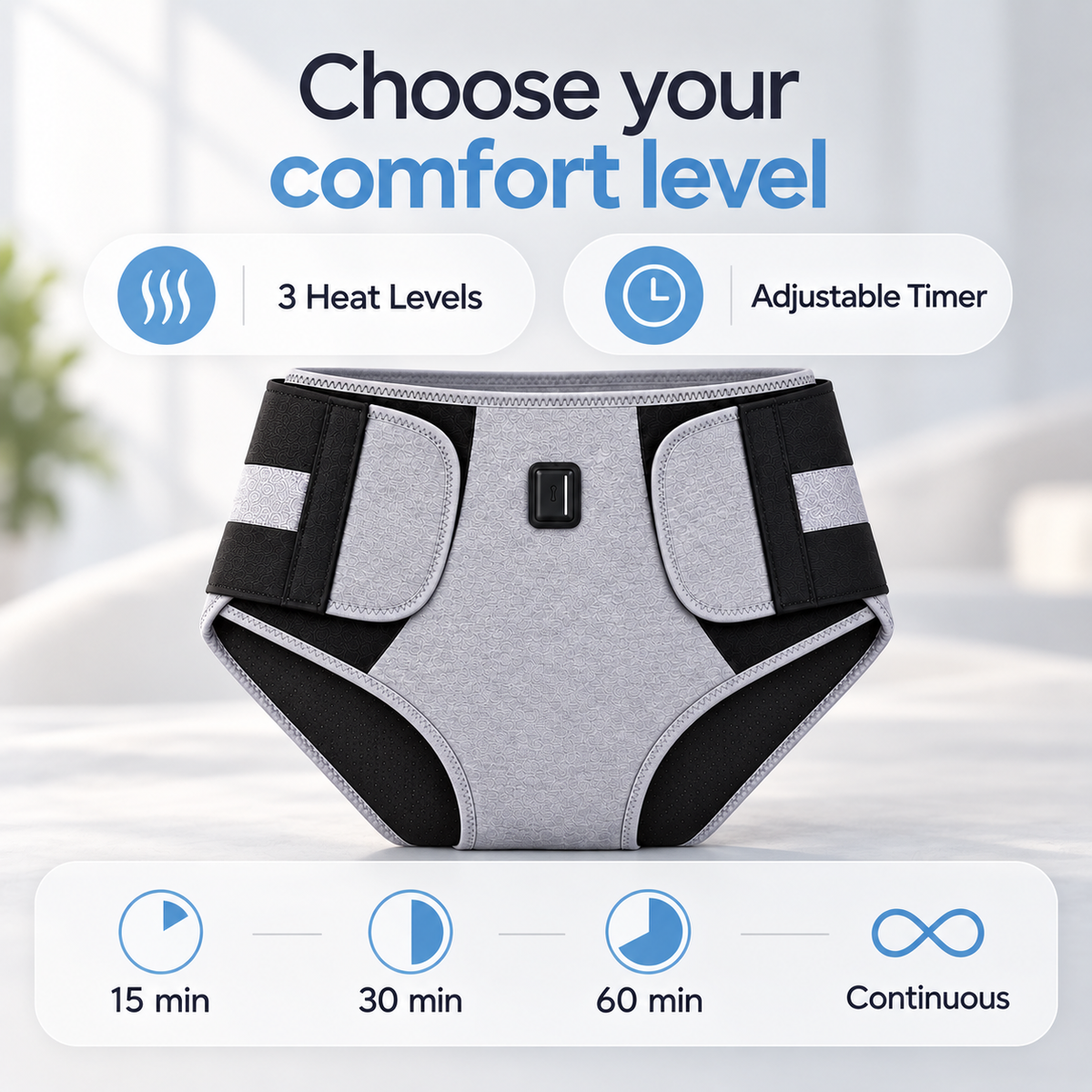 NovaRelief™ Menstrual Heat + Massage Wrap