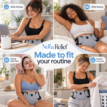 NovaRelief™ Menstrual Heat + Massage Wrap